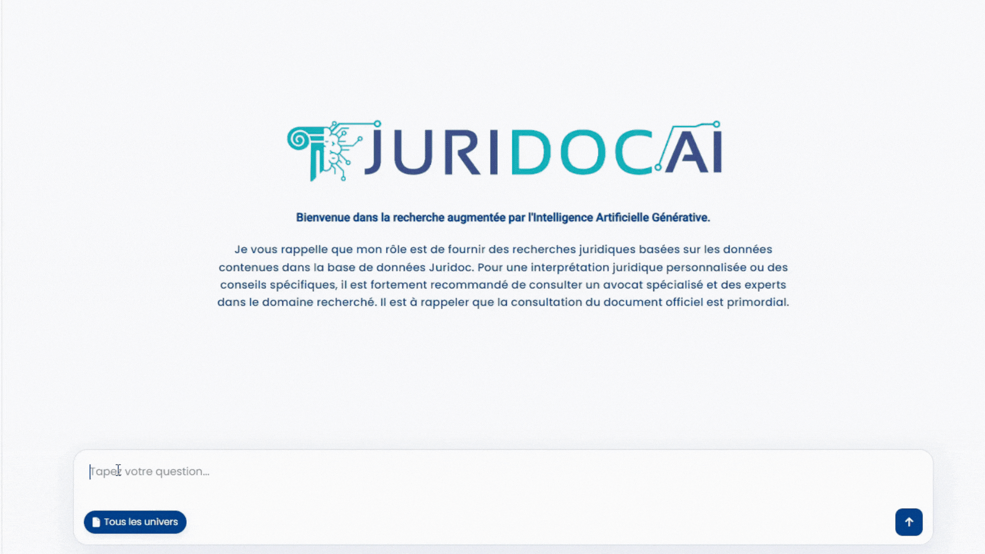 Juridoc AI – L’intelligence juridique augmentée